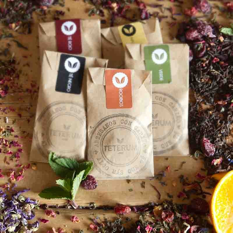 Regalito de té - monodosis rooibos con naranja y chocolate